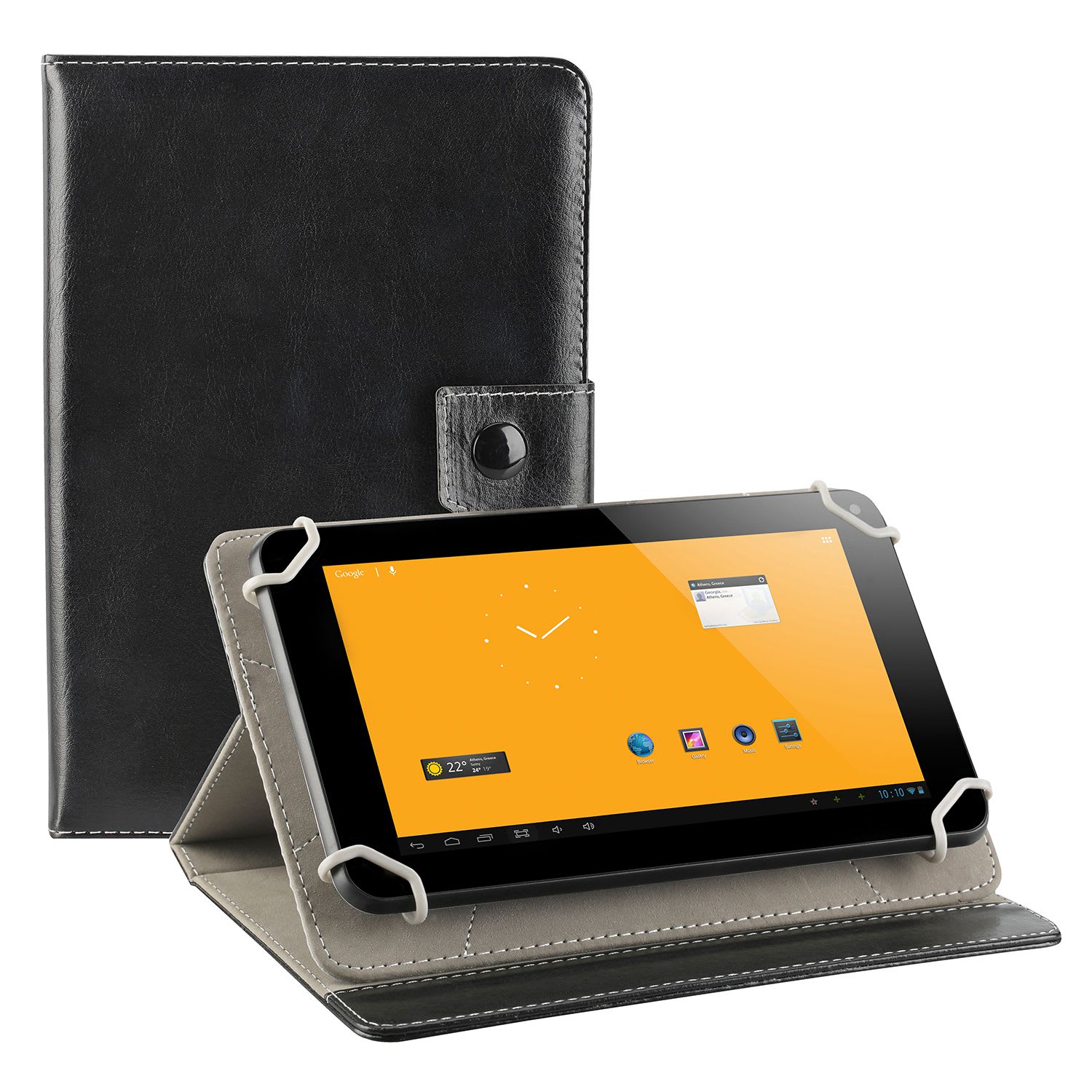 Θήκη pokeit Universal Book Cover για tablet 7-7.85″ Μαύρη