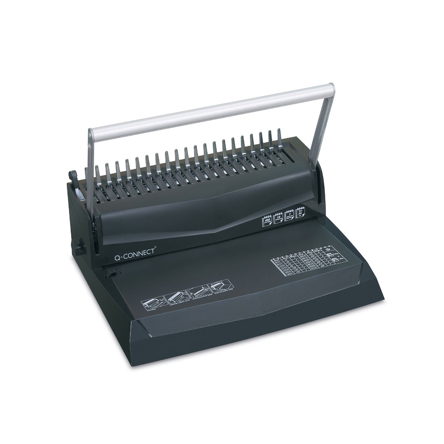 Q-Connect Μηχανή Βιβλιοδεσίας Comb Binder 12