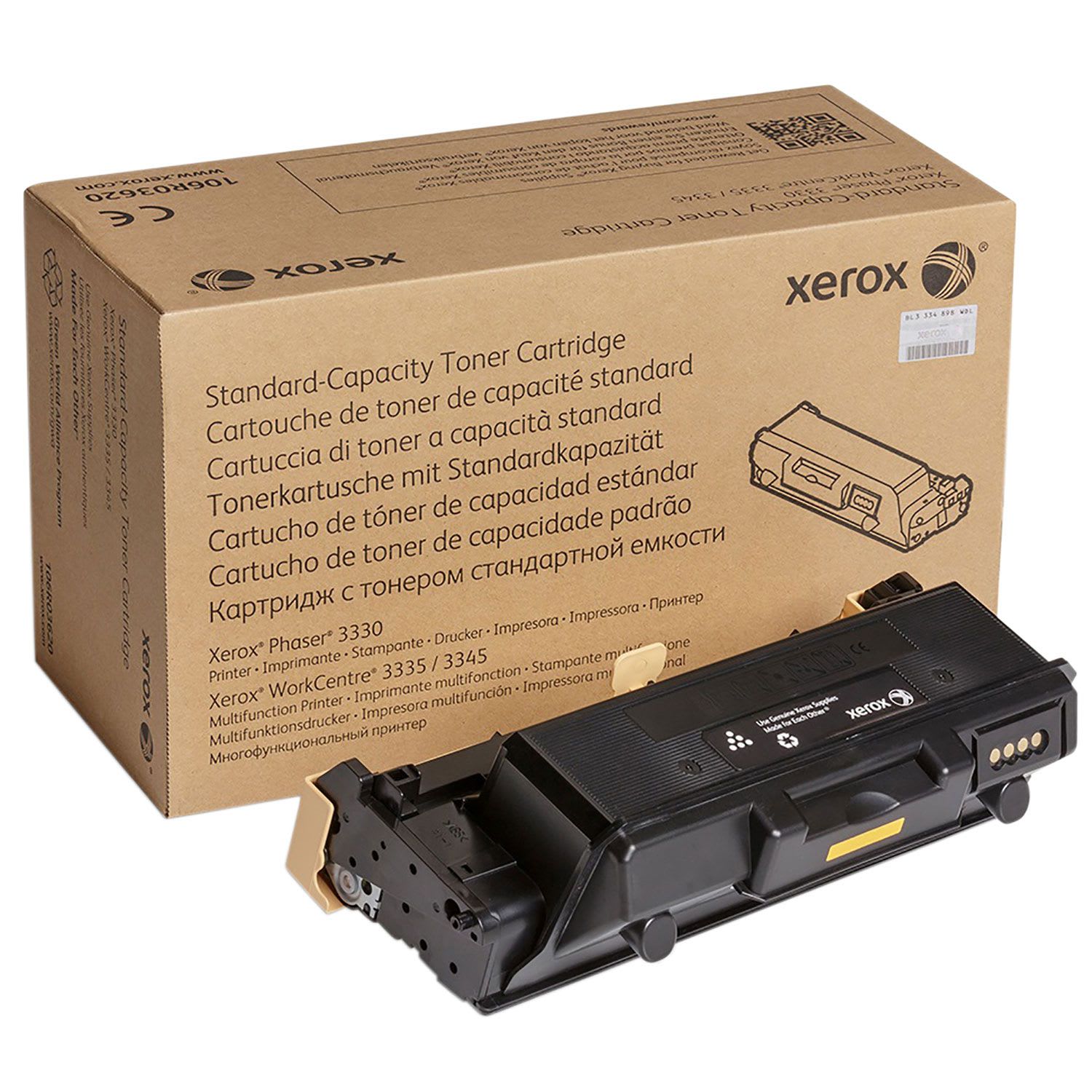 Toner Xerox 106R03620 Black