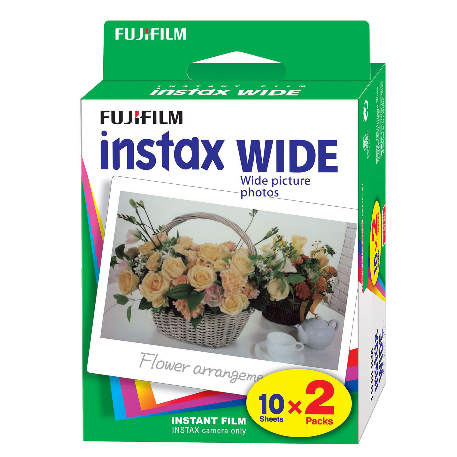Fujifilm Instax Film Wide (2Χ10 sheets)