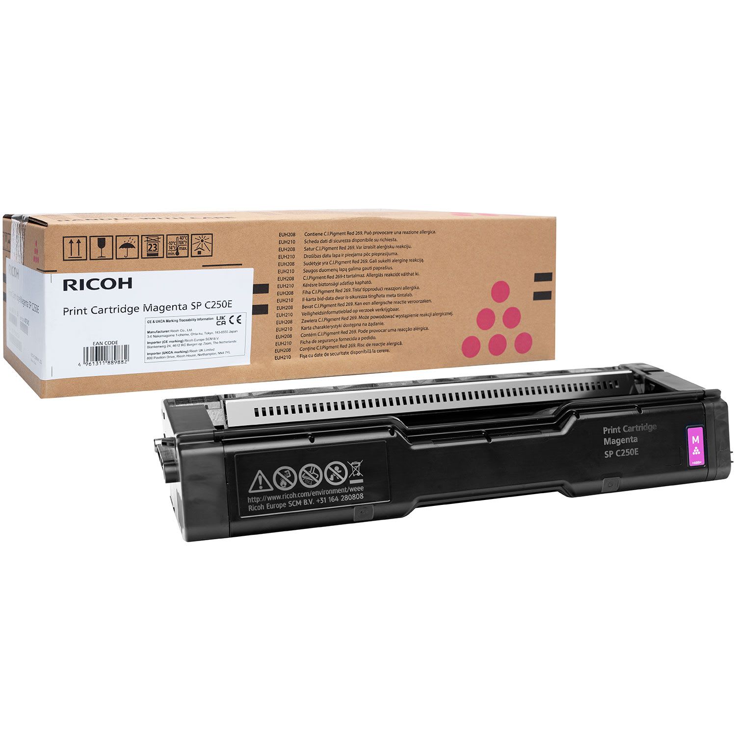Toner Ricoh C250E Magenta