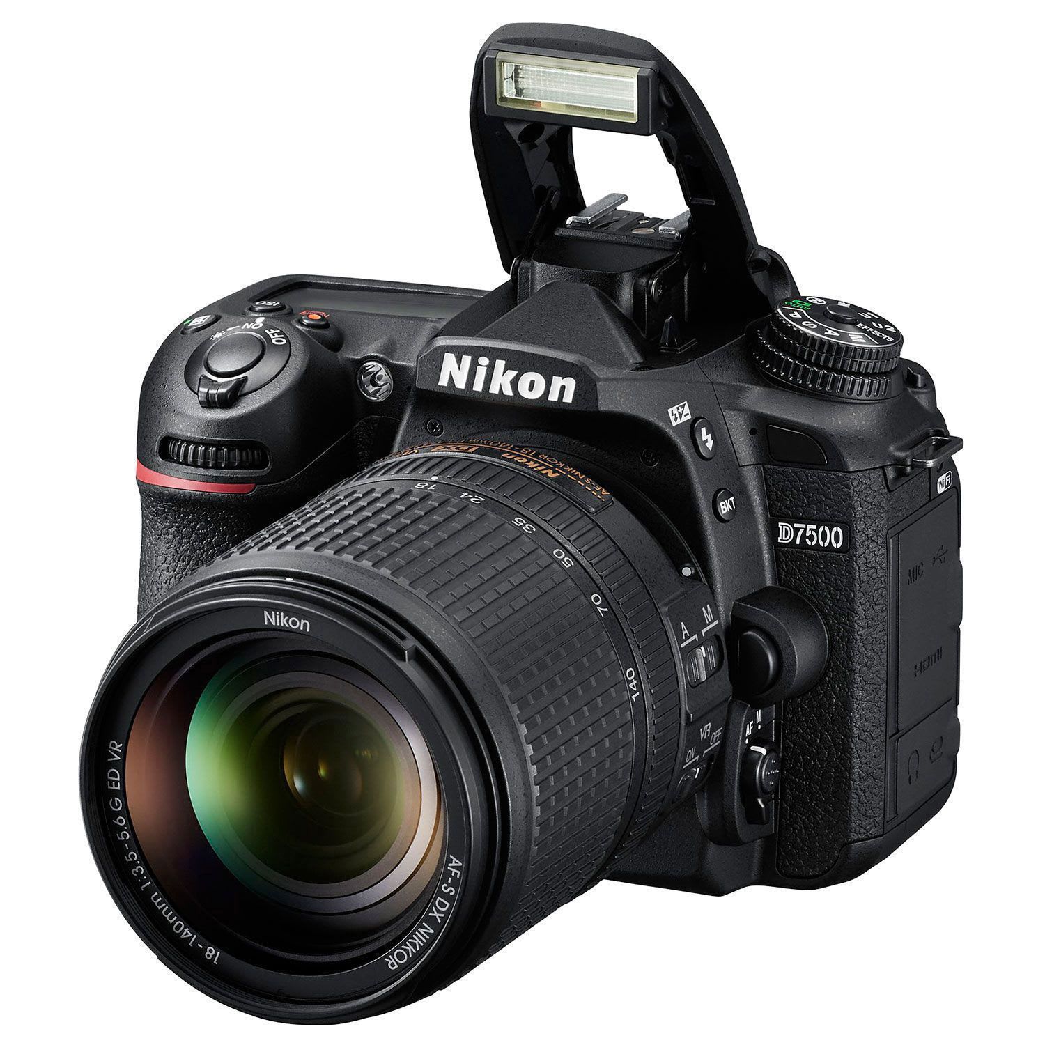 Nikon DSLR  D 7500 18-140 Μαύρο