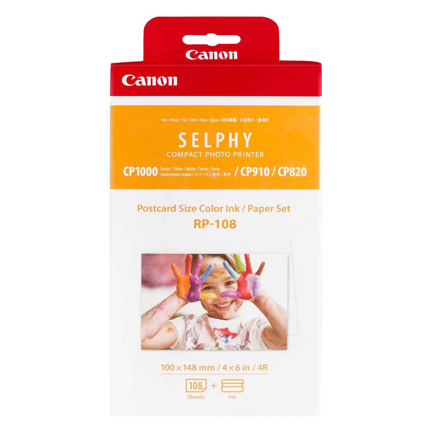 Μελάνι Canon SELPHY RP – 108 Photo και Φωτογραφικό Χαρτί 10 x 15 cm