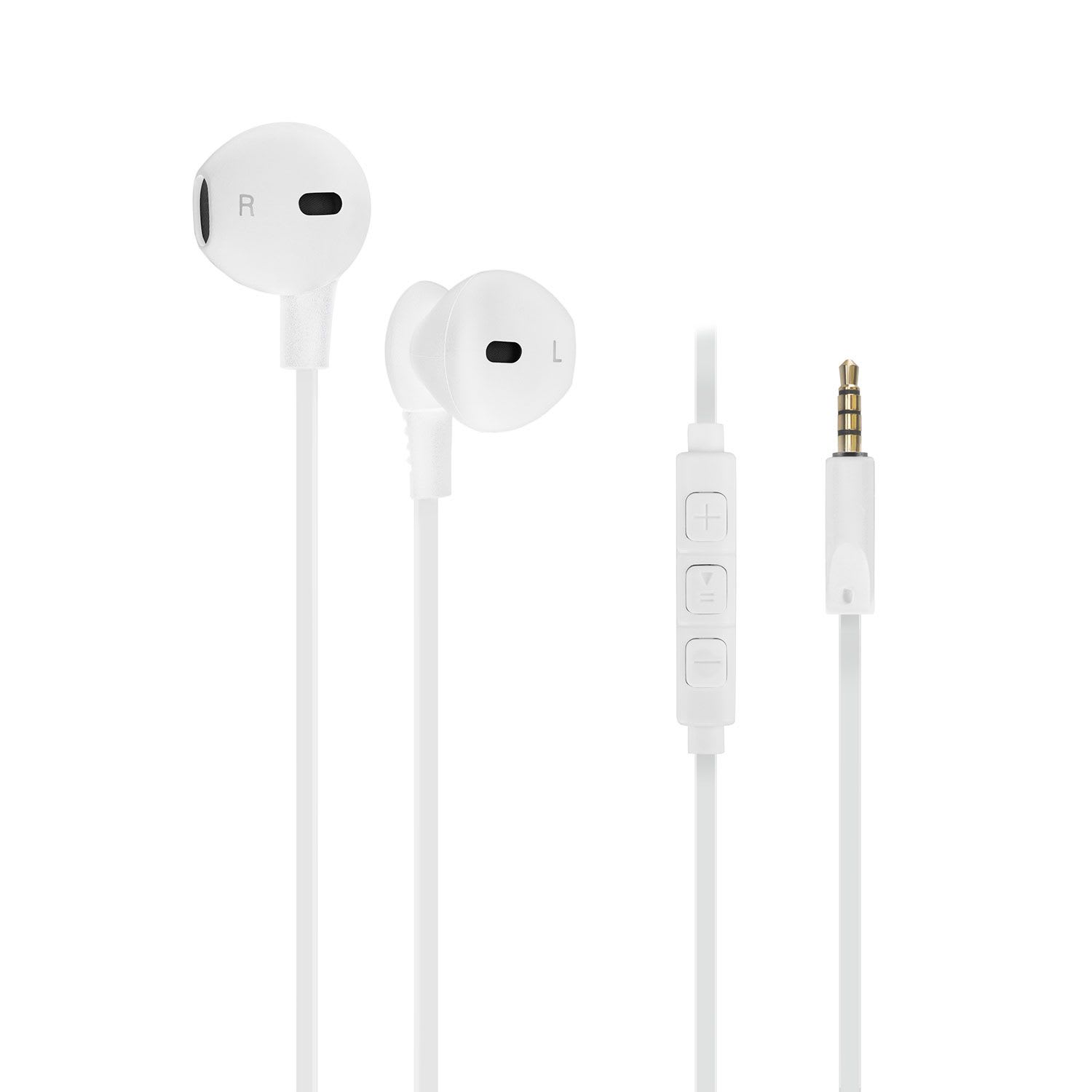 Turbo-X Handsfree Earphones POP 300 Λευκό