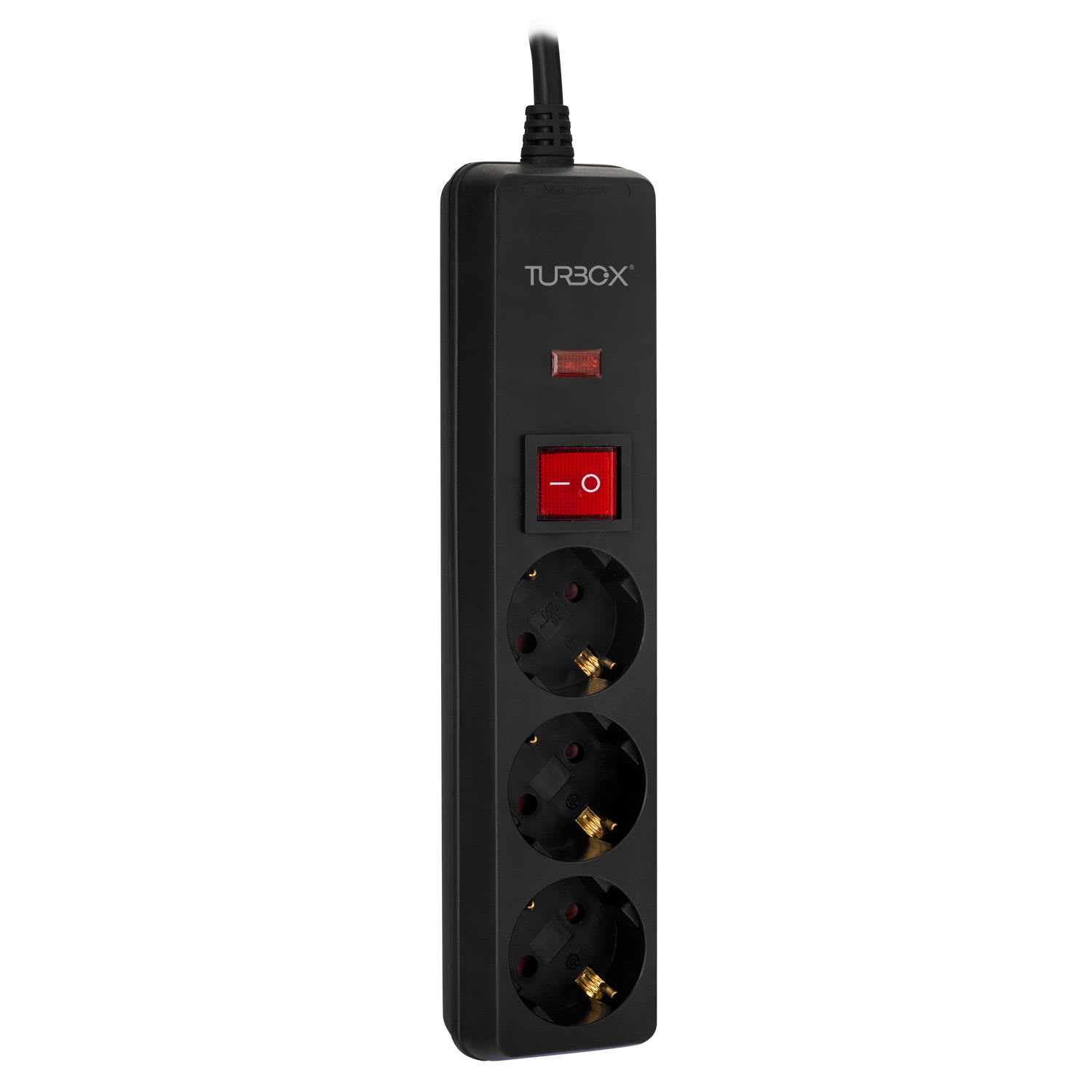 Turbo-X Πολύπριζο Ασφαλείας 3 Θέσεων