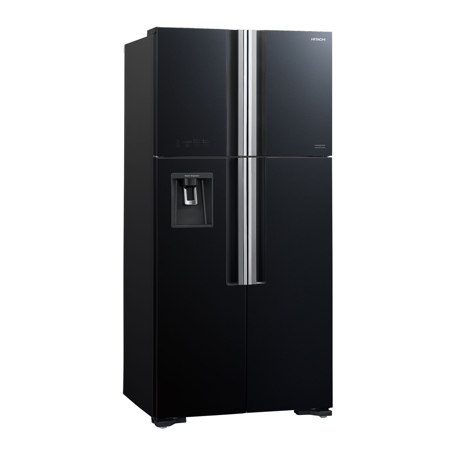 Hitachi R-W660PRU7 (GBK) 3 doors plus Γυαλί