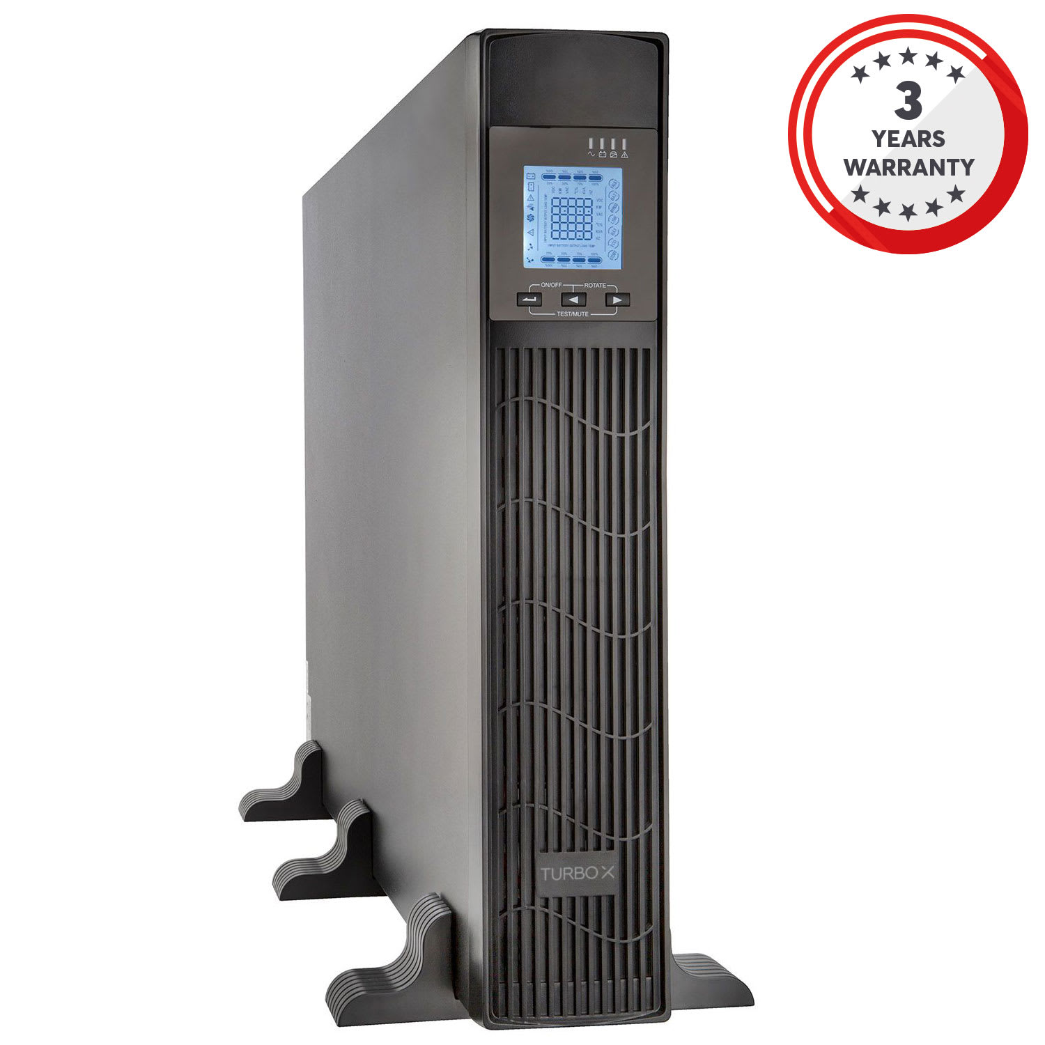 Turbo-X UPS 3000 VA On Line RACK 3Y WARRANTY