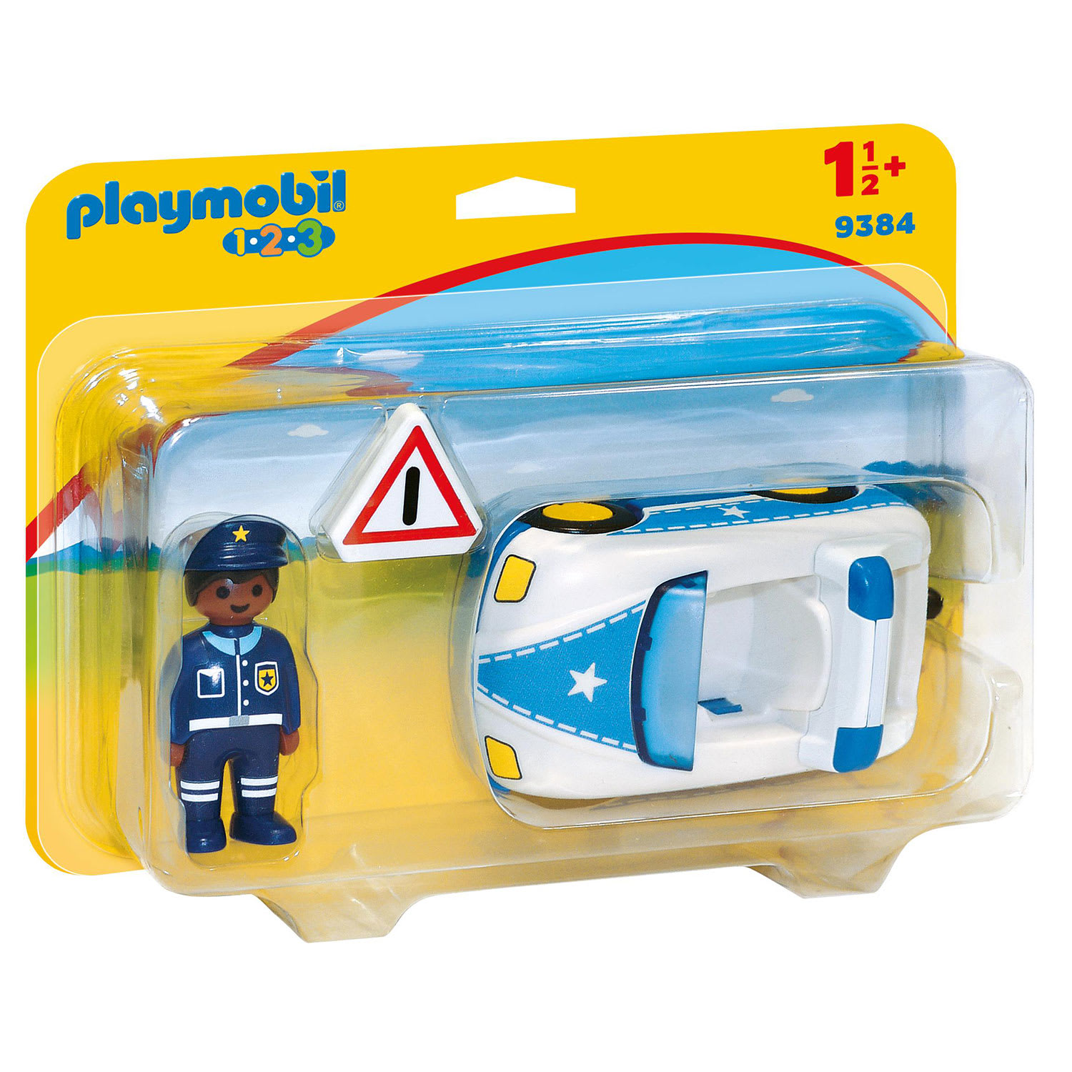 playmobil 1·2·3 Περιπολικό Αστυνομίας 9384