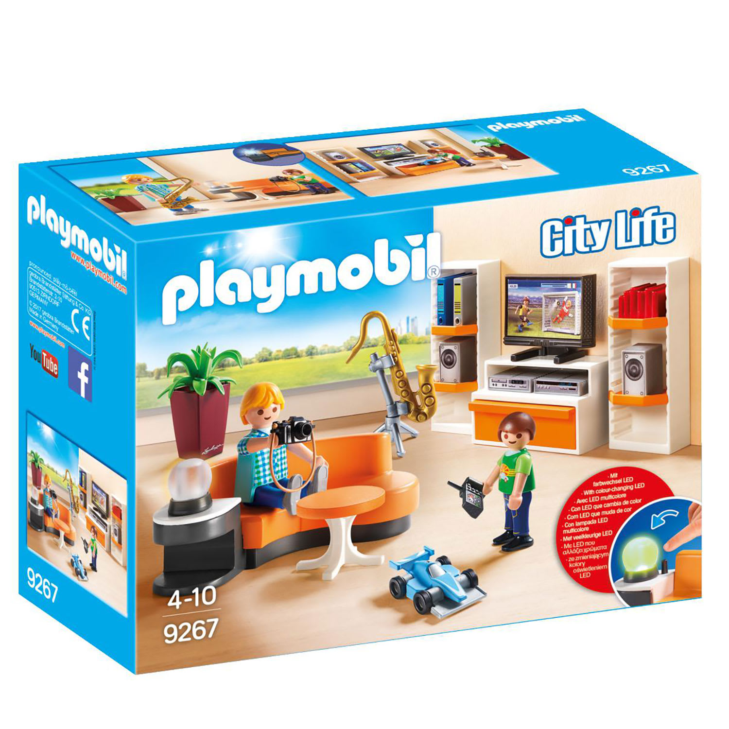 playmobil City Life Μοντέρνο Καθιστικό 9267