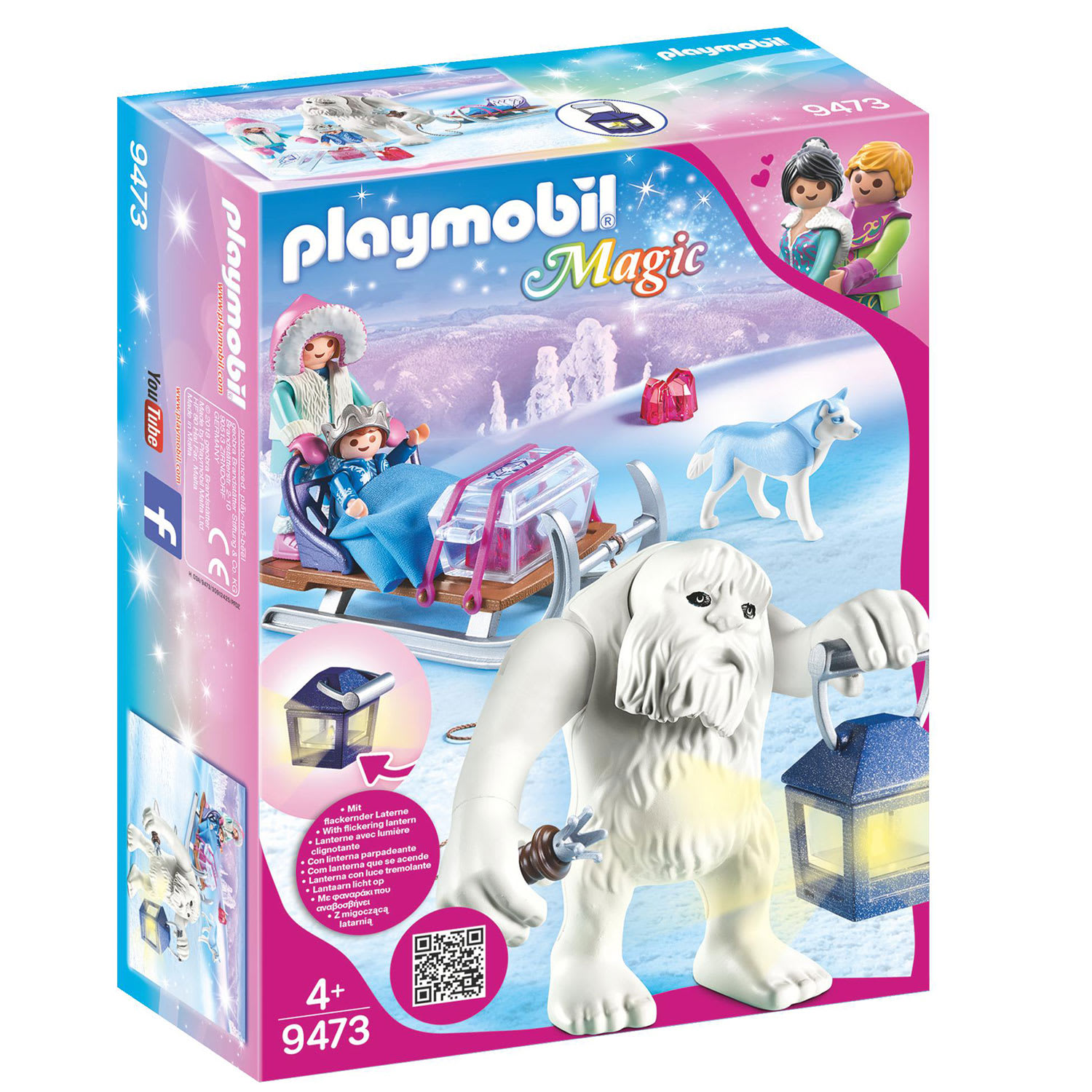 playmobil Magic Γέτι με Έλκηθρο 9473