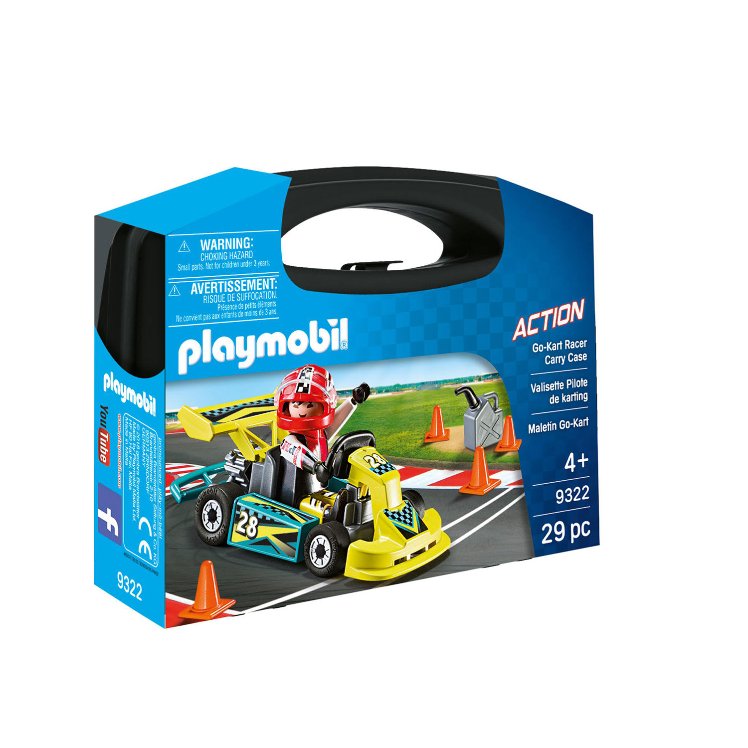 playmobil City Action Bαλιτσάκι Go-Kart 9322