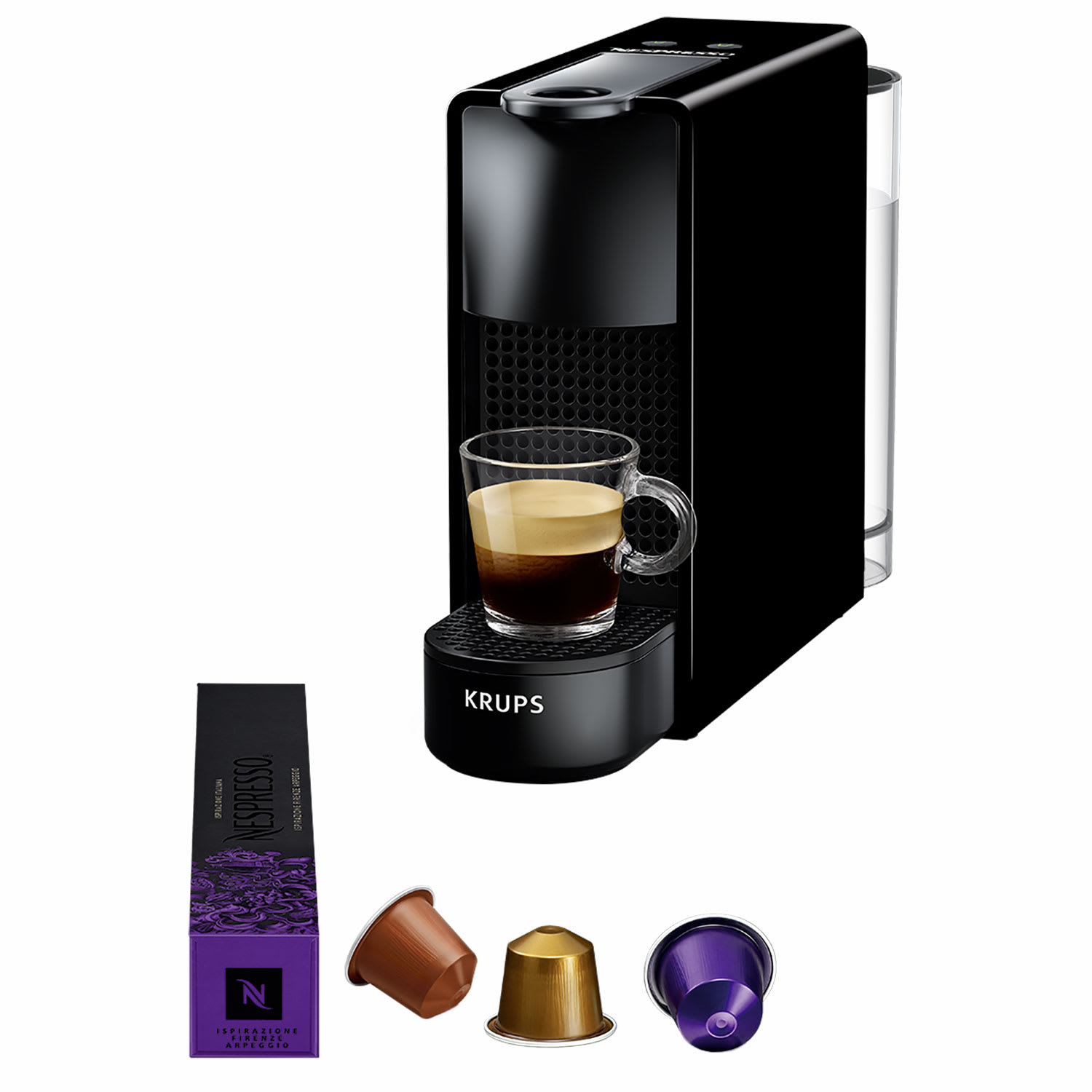 Krups Καφετιέρα Espresso Με κάψουλα XN1108V Nespresso Essenza Mini