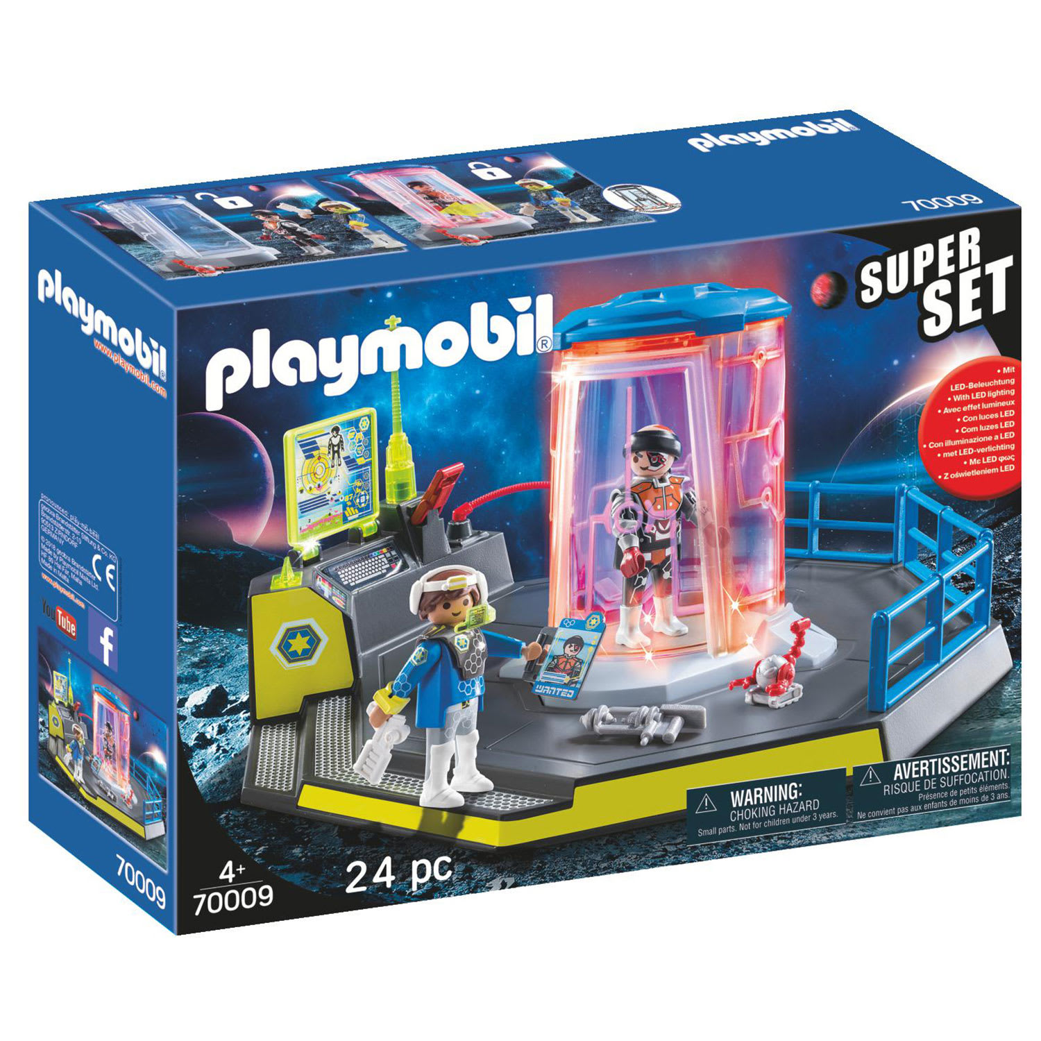 playmobil 70009 SuperSet Σταθμός Διαστημικής Αστυνομίας