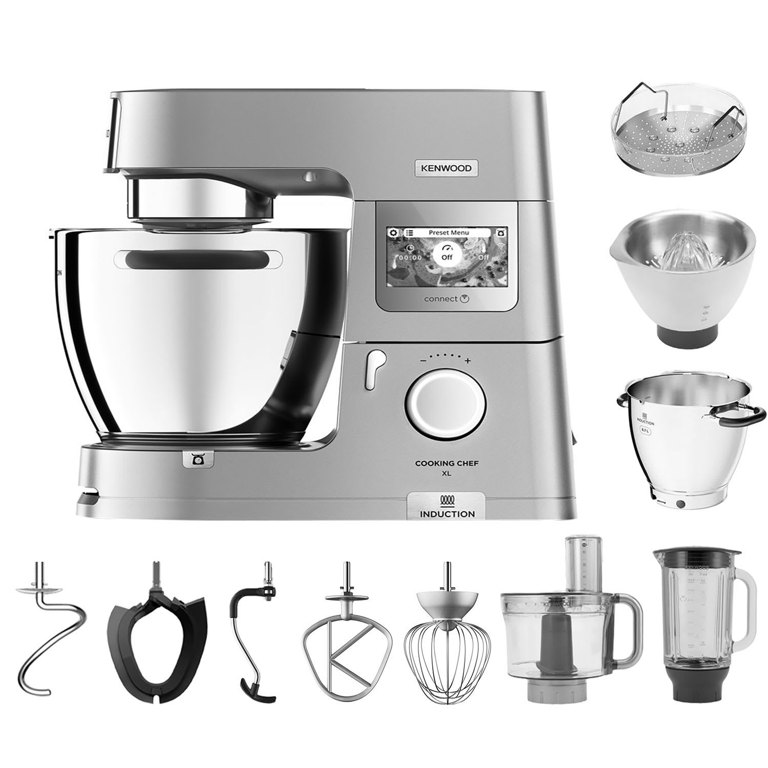 Kenwood Κουζινομηχανή KCL95.424SI Cooking Chef XL