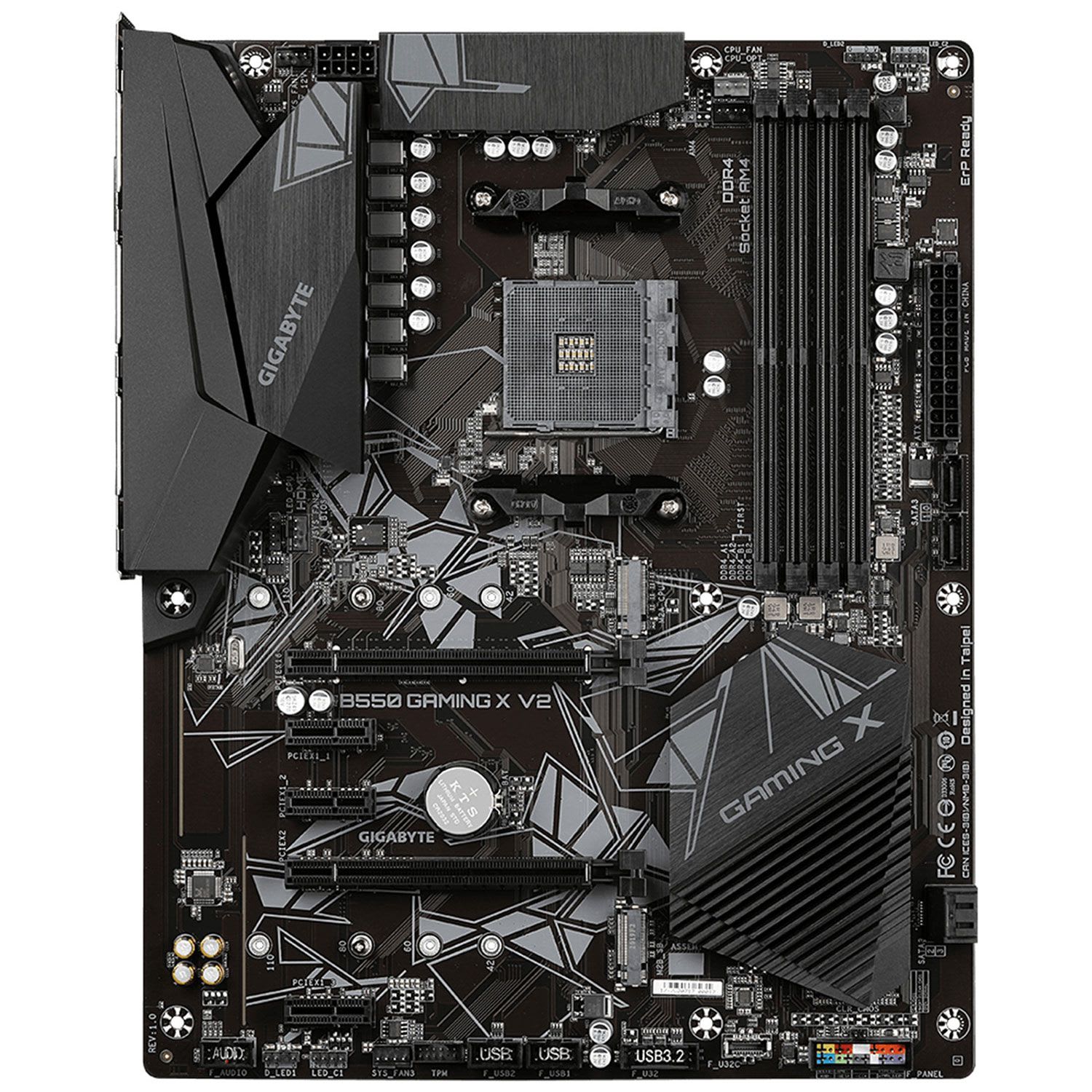 Gigabyte Motherboard B550 GAMING X V2 (B550/AM4/DDR4)