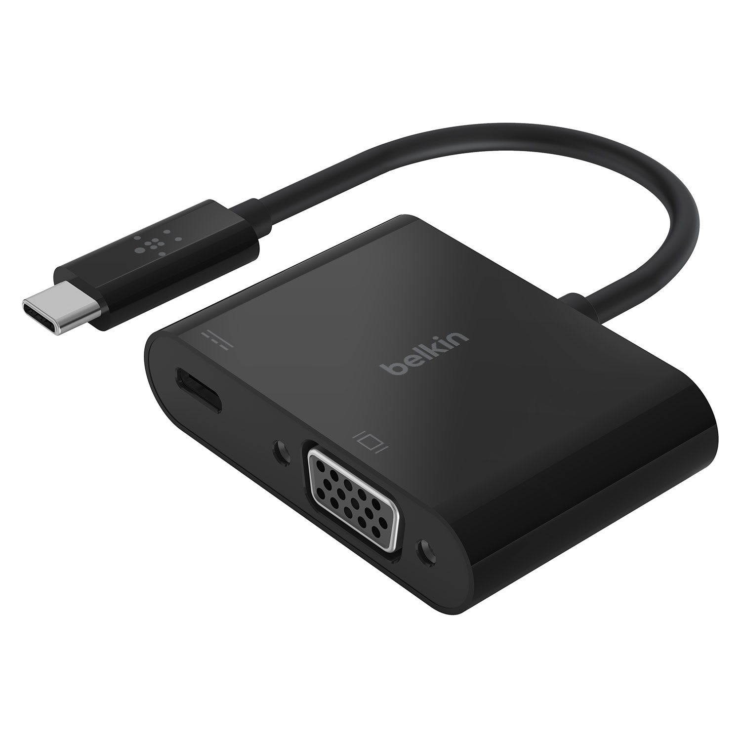 Belkin USB-C to VGA Adapter 60W, Black