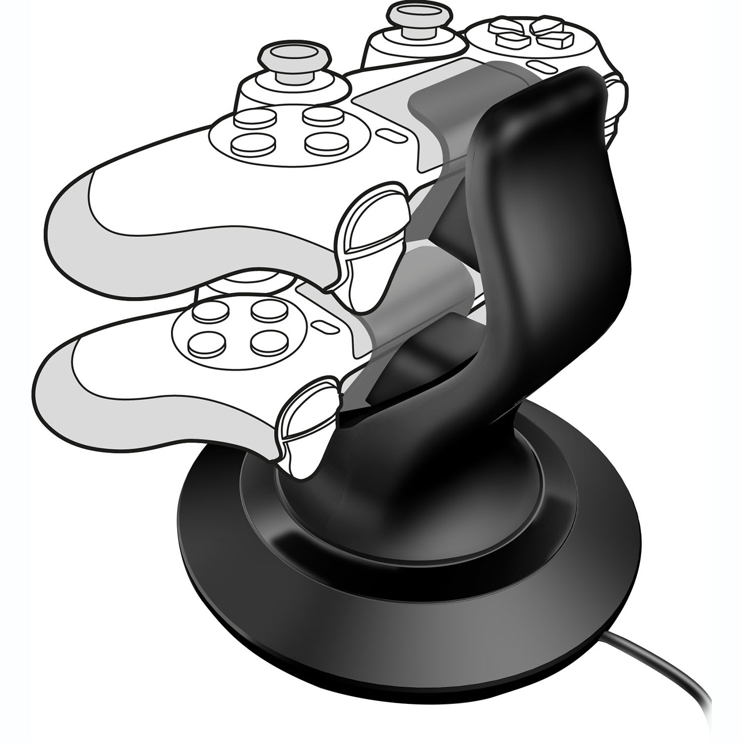 Speedlink Twindock Charging System Black Playstation 4
