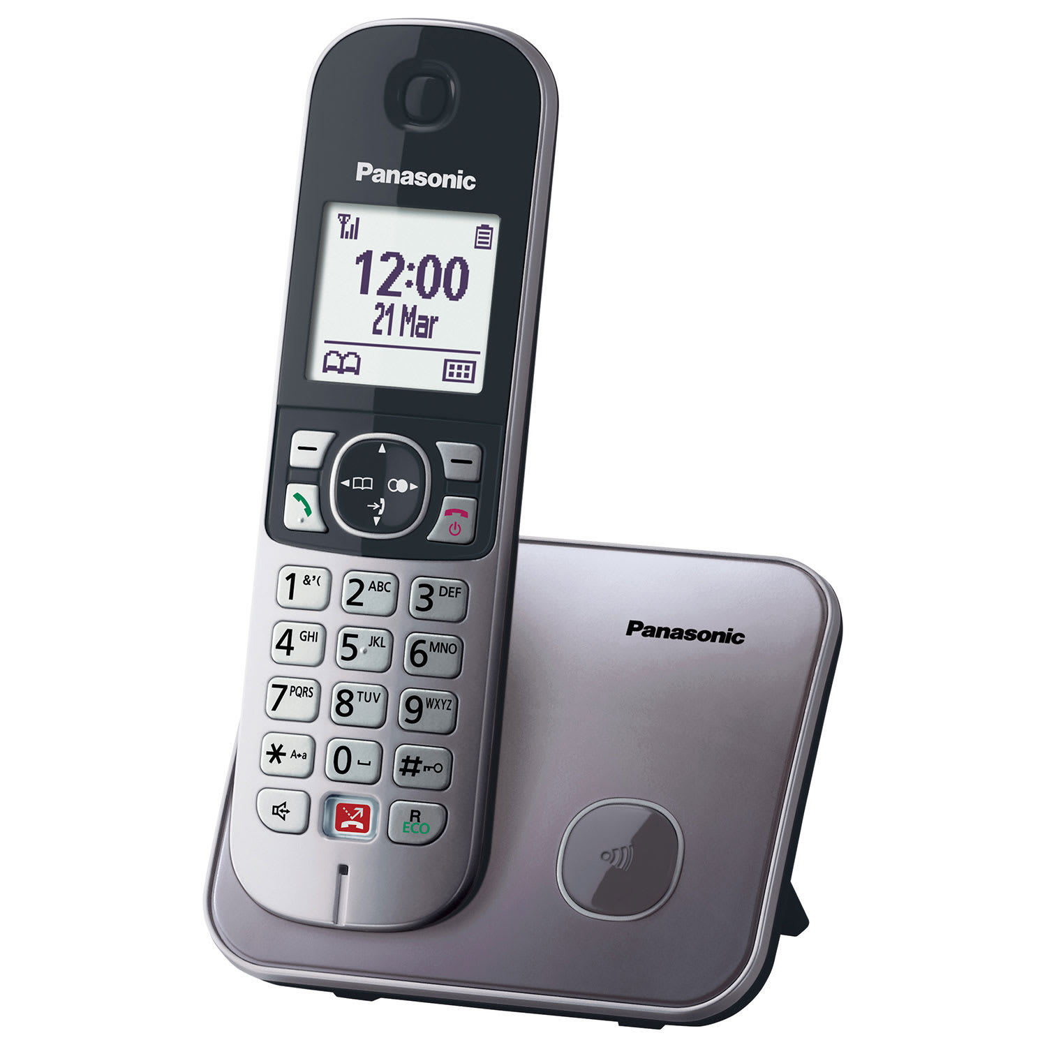 Panasonic Ασύρματο Τηλέφωνο KX-TG6851 Γκρι