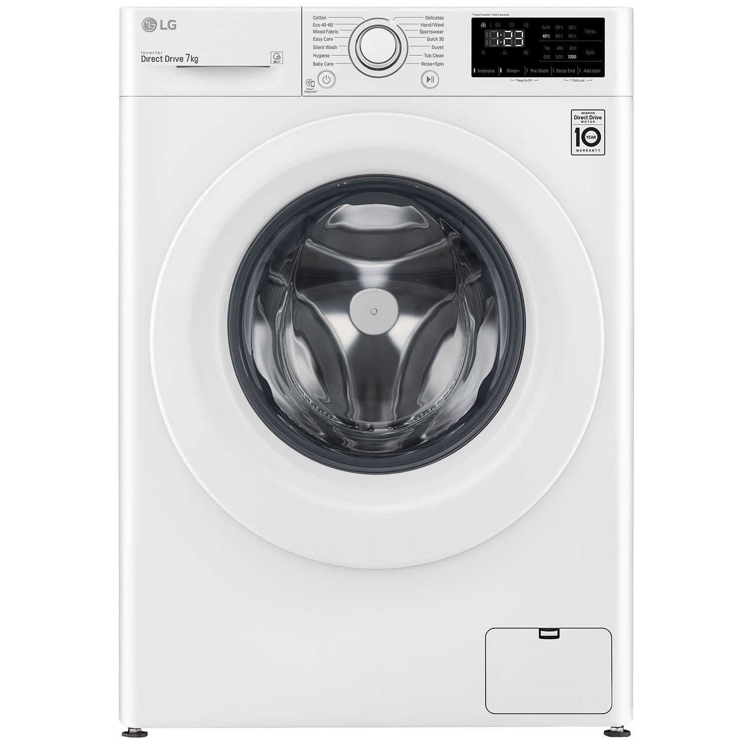 LG F2WV3S7N3E Πλυντήριο Ρούχων 7,00 kg Slim