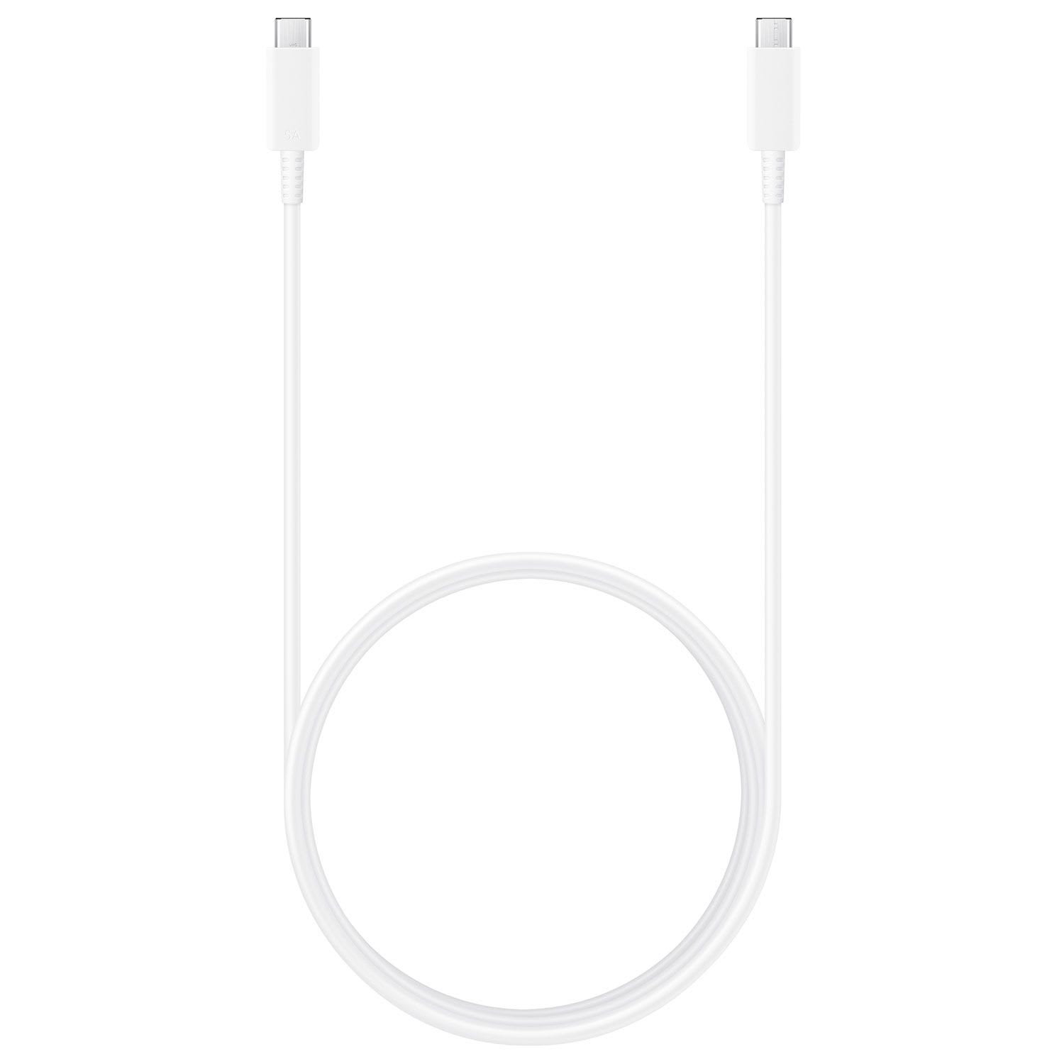 Samsung Καλώδιο USB-C to USB-C 100W 1.8 m Λευκό