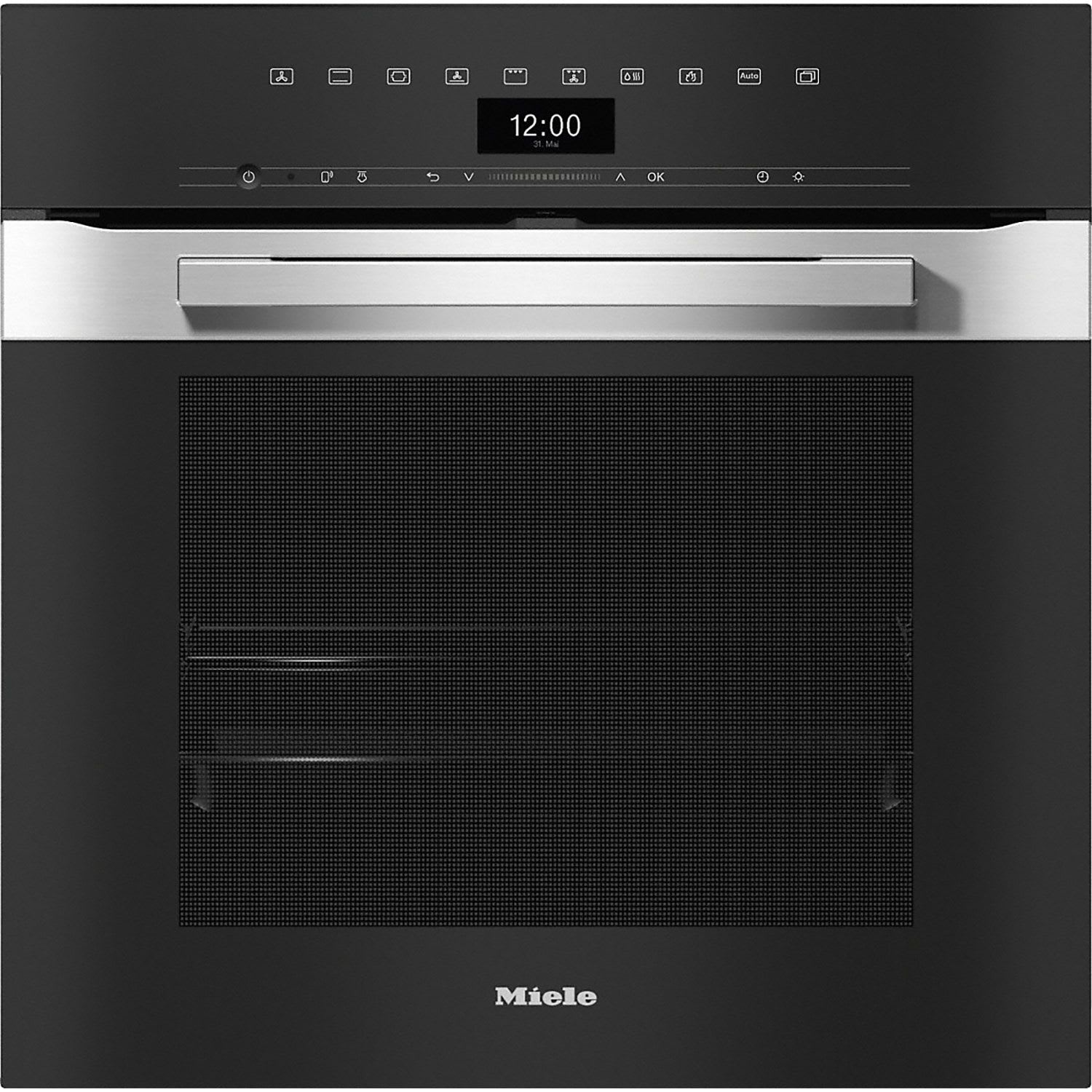 Miele H 7464 BP cleanSteel Φούρνος Άνω πάγκου