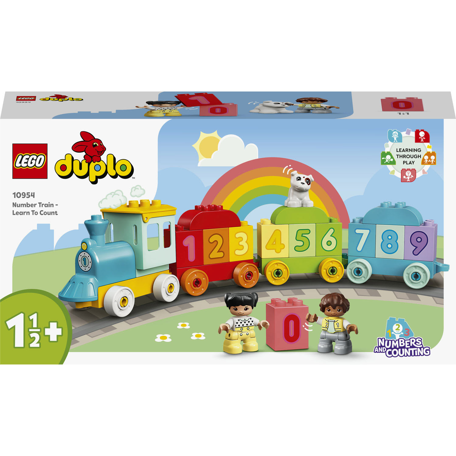 LEGO DUPLO® Τρένο με Αριθμούς – Μαθαίνω να Μετράω 10954