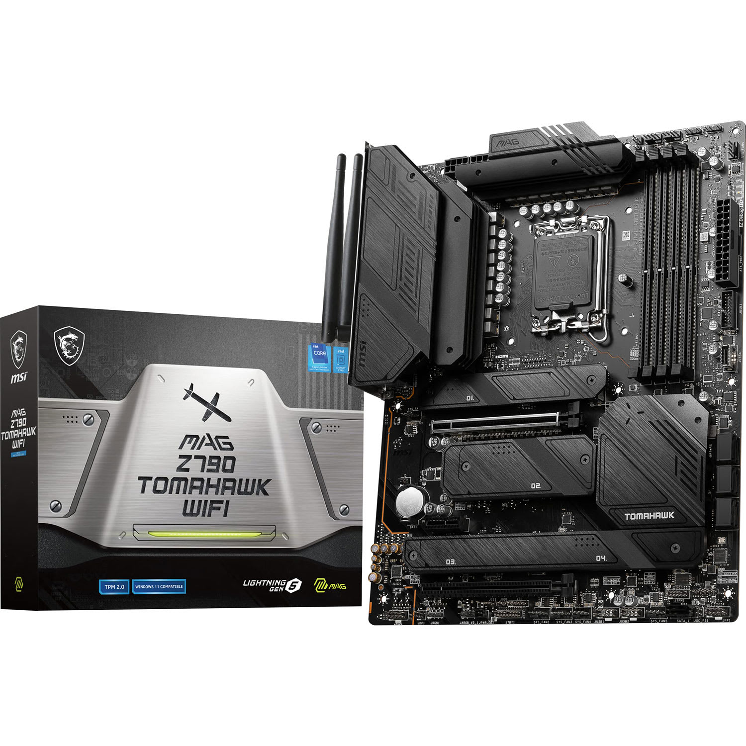 MSI Motherboard Z790 MAG TOMAHAWK WIFI (Z790/1700/DDR5)