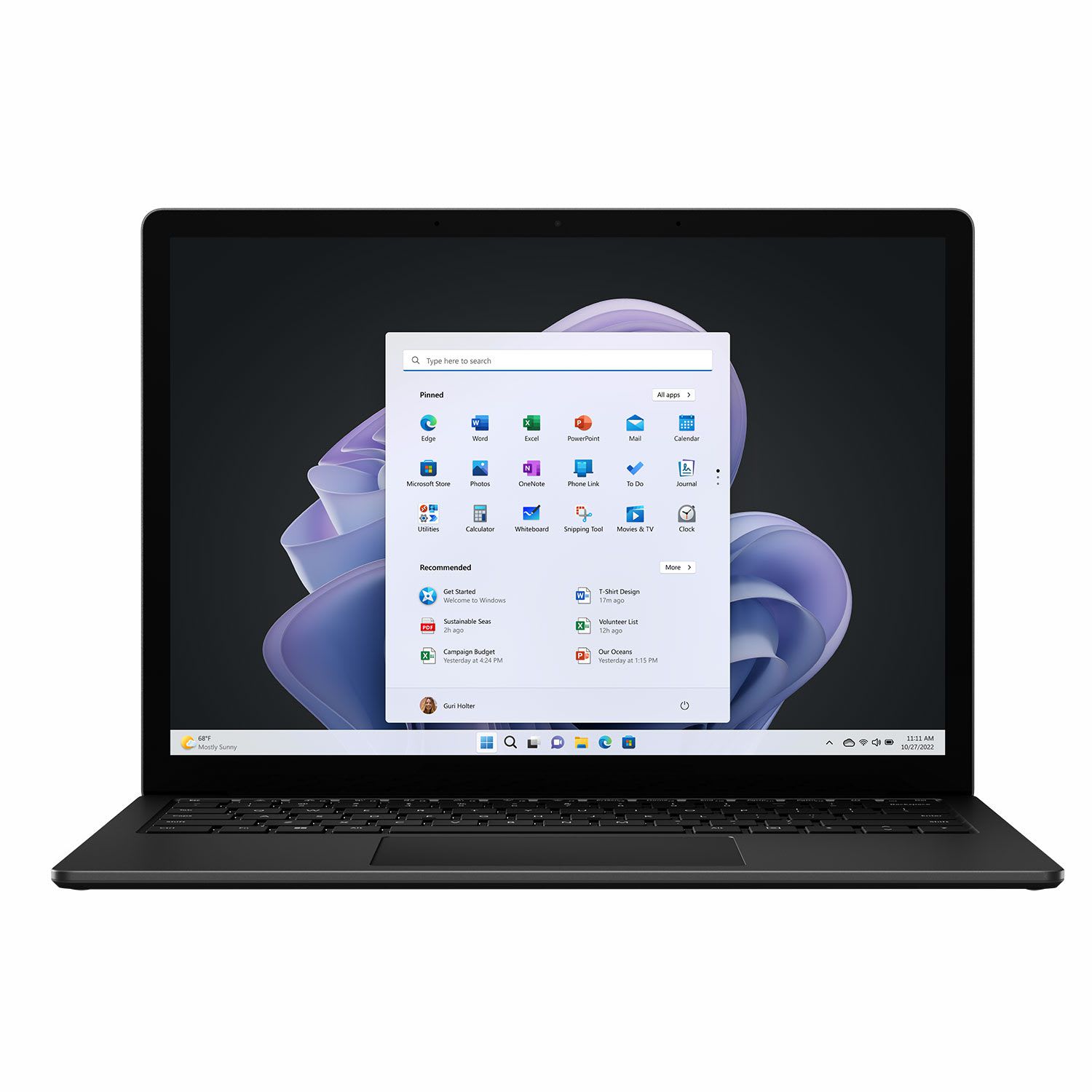 Microsoft Surface Laptop 5 13,5 Black Laptop 13.5″ PixelSense Αφής (Core i5 1235U/8 GB/512 GB/Iris Xe Graphics/