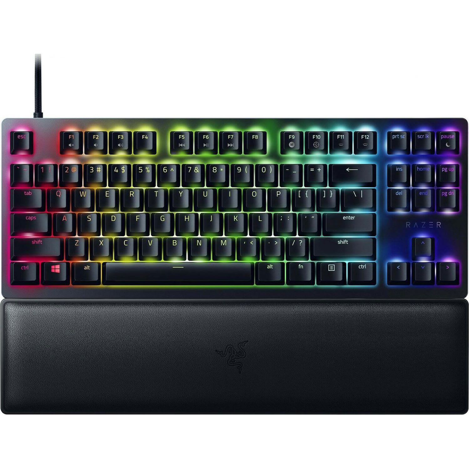 Razer Πληκτρολόγιo Huntsman V2 TKL Linear Ενσύρματο