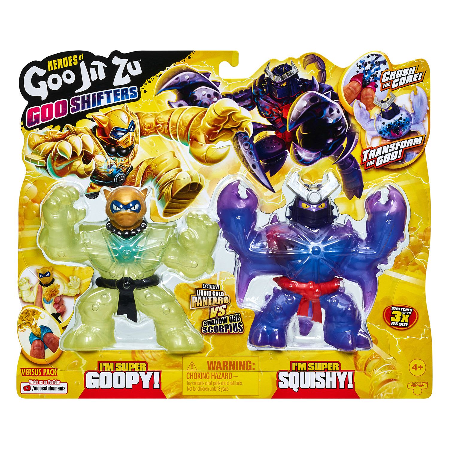 Giochi Preziosi Goo Jit Zu Goo Shifters 2 Φιγούρες Versus Pack