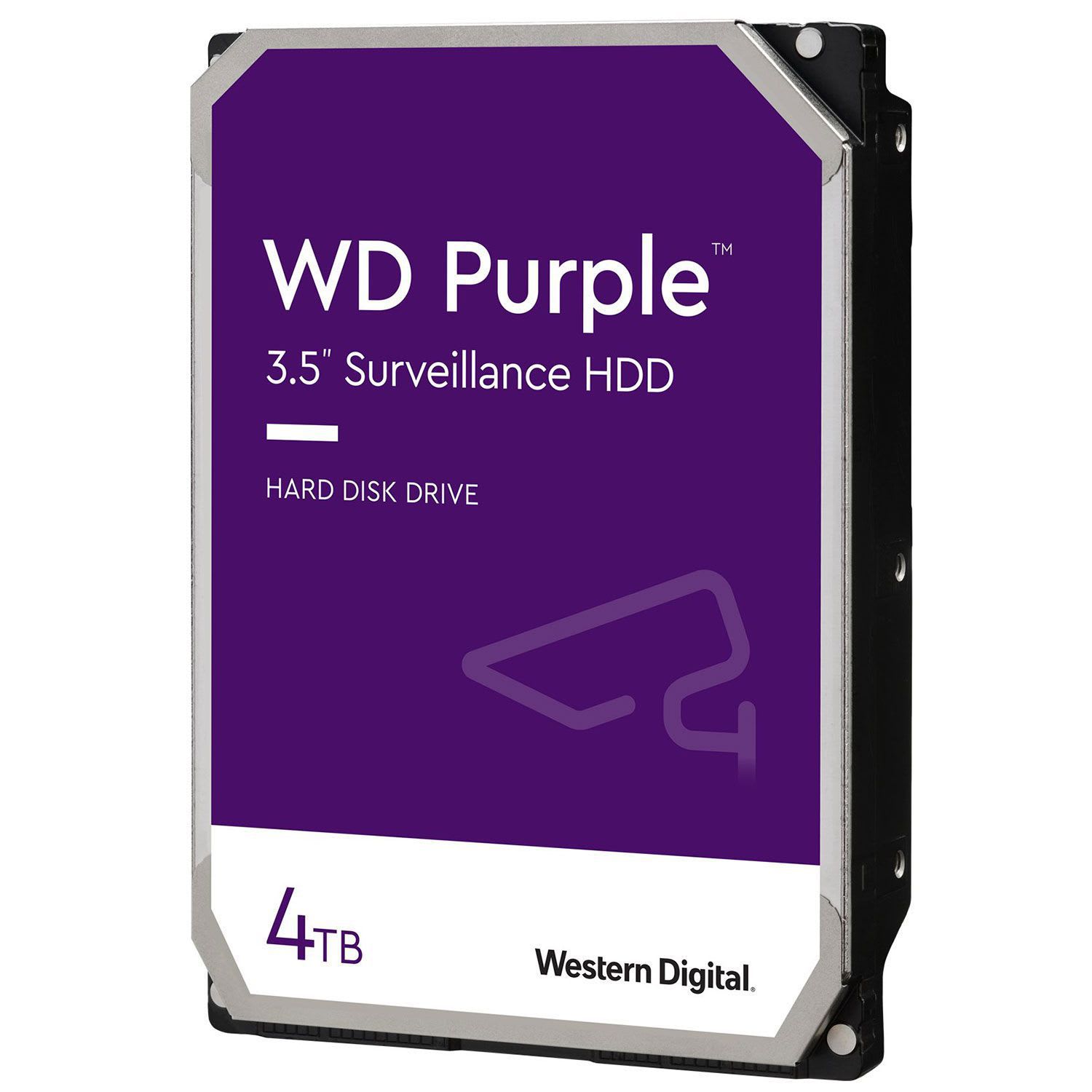 WD HDD Purple Surveillance 4TB 3.5″