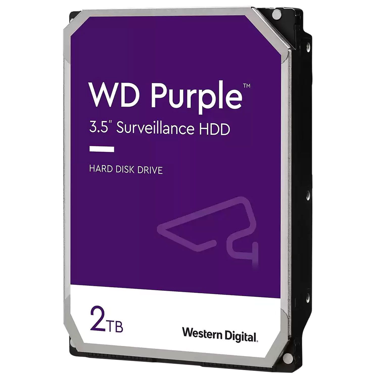 WD HDD Purple Surveillance 2TB 3.5″