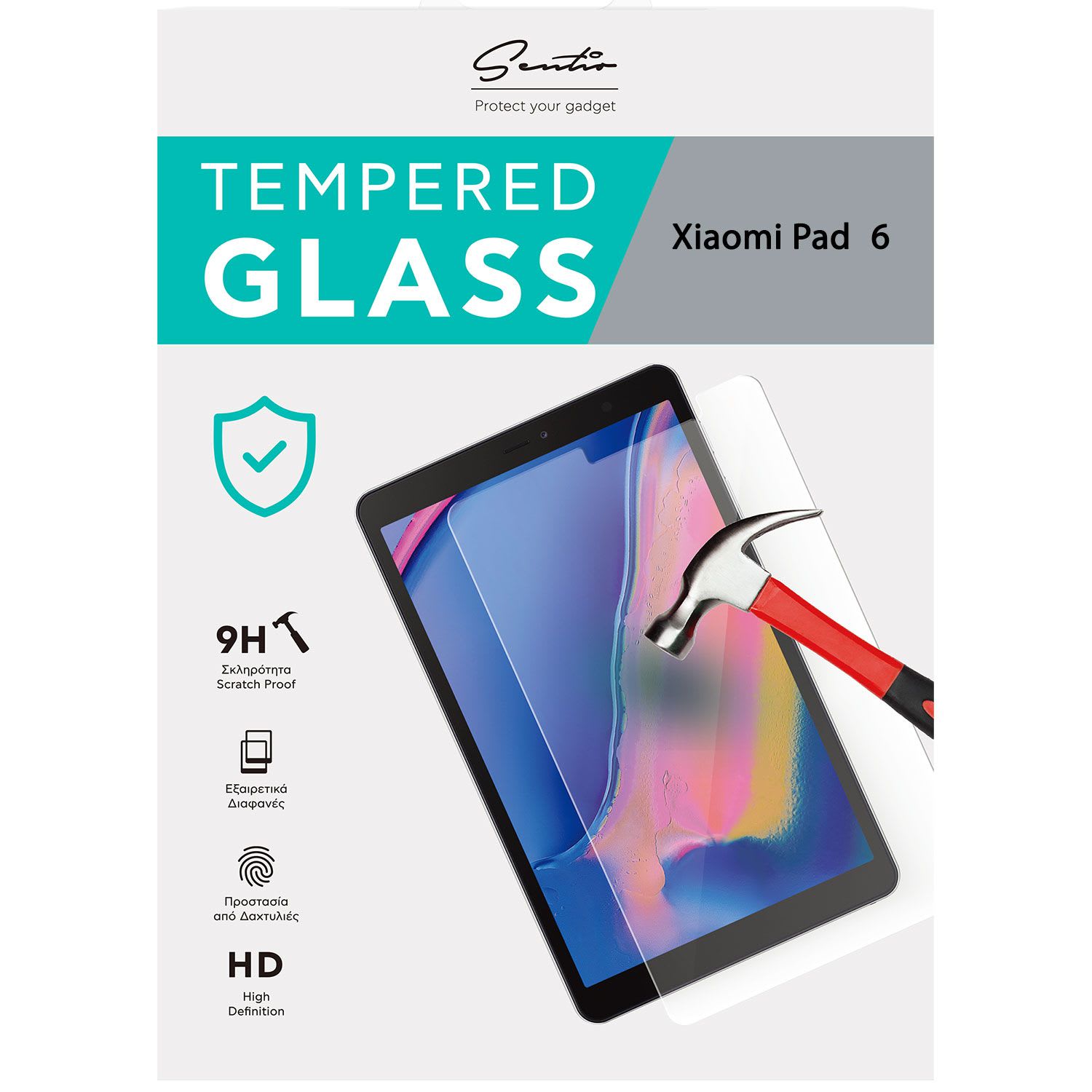 Sentio Γυαλί για Xiaomi Pad 6
