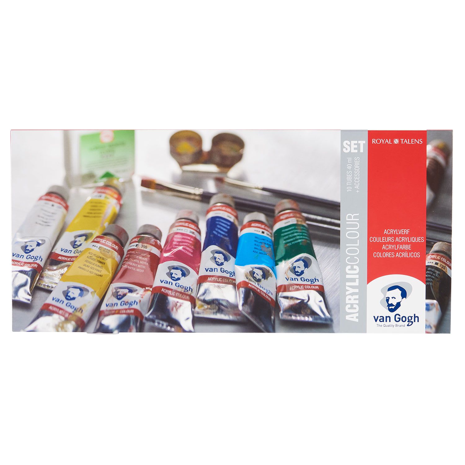 Talens Ακρυλικά Van Gogh 10x40ml & 4 Accessories