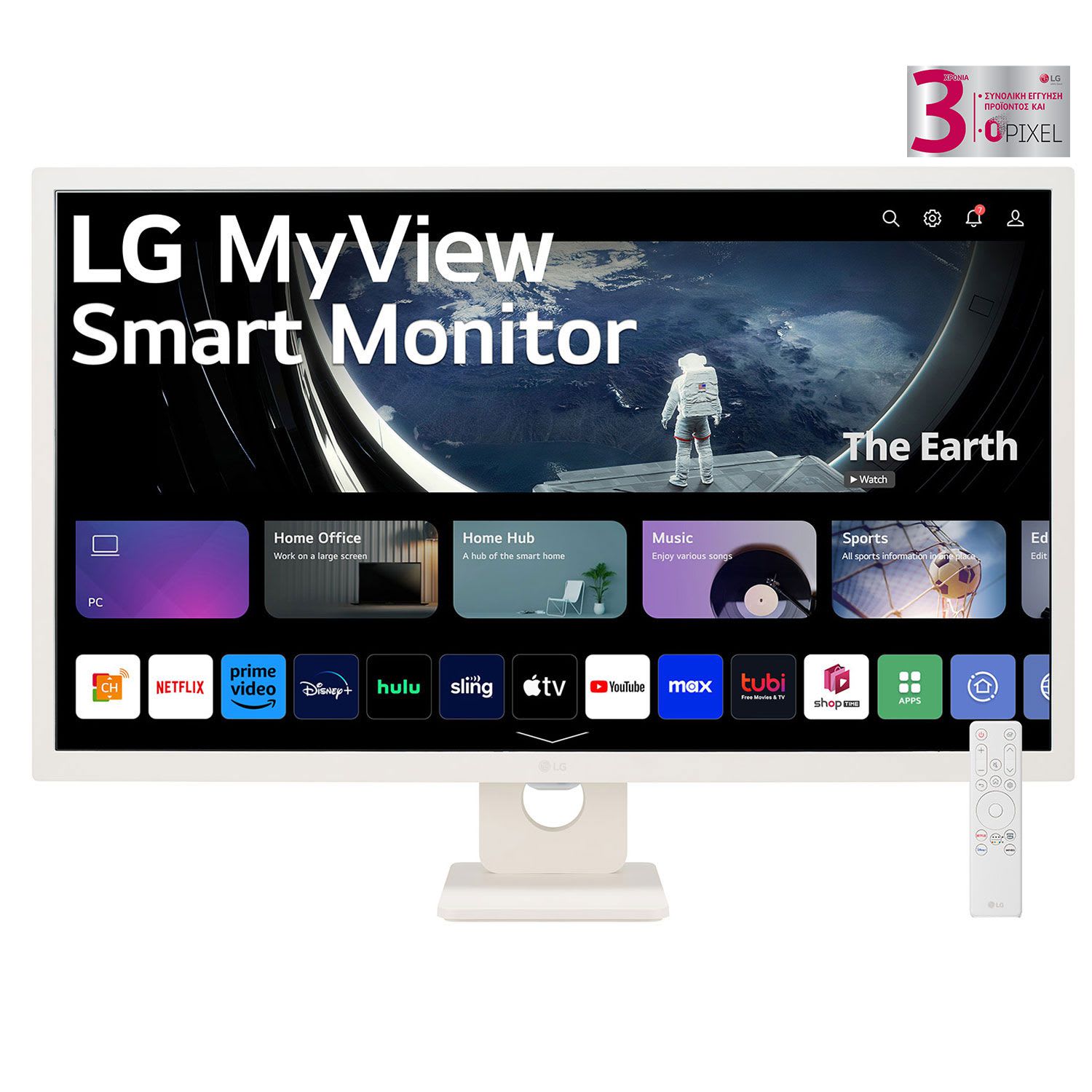 LG Monitor 32″ Smart 32SR50F-W