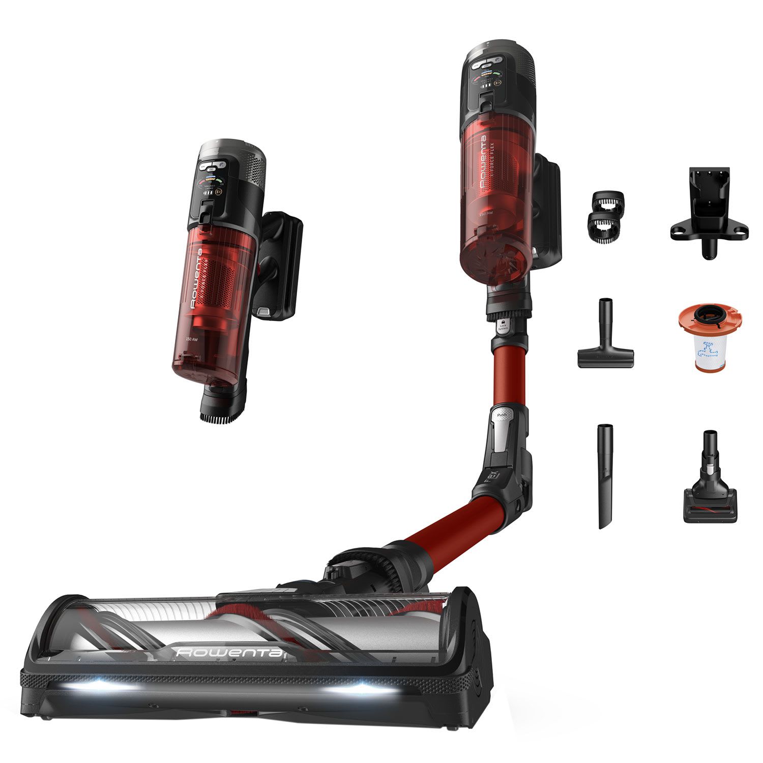 Rowenta Σκούπα Stick Επαναφ/μενη RH9A73 X-Force Flex 13.6 Animal