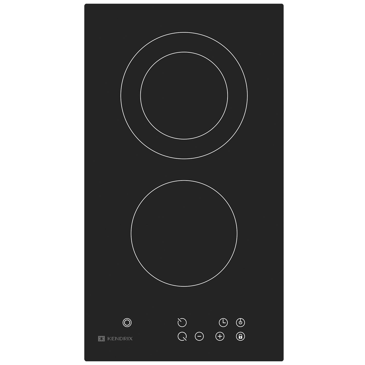 Kendrix MOA0 3020BMESS Εστίες Κεραμικές Ντόμινο