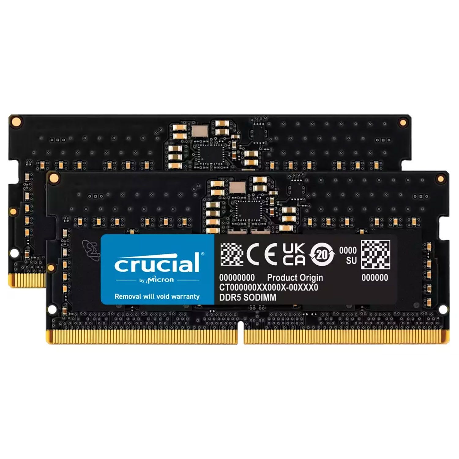 Crucial Laptop RAM SODIMM 16GB Kit 4800MHz DDR5