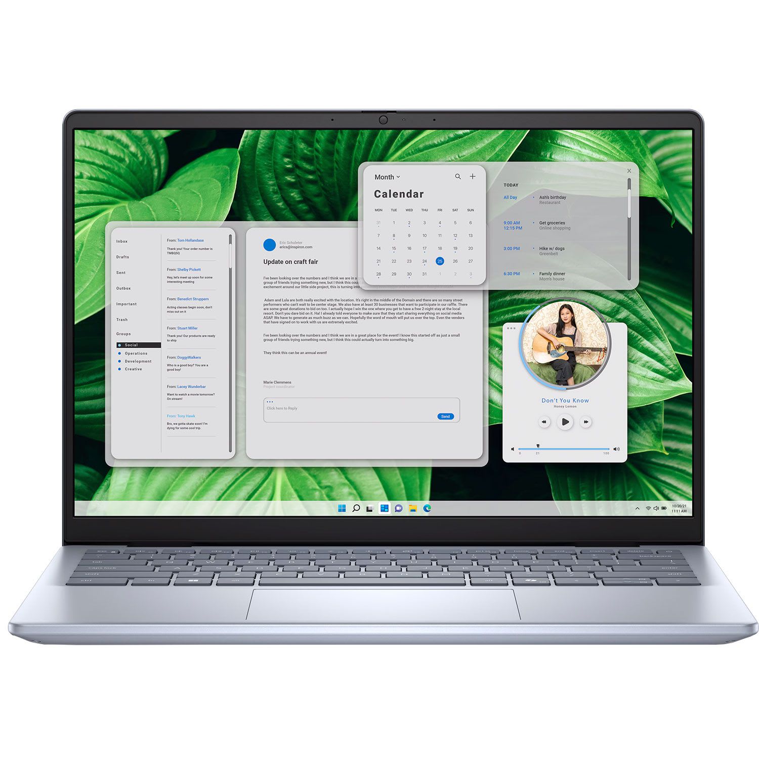 Dell Inspiron 5445 Laptop 14″ IPS (Ryzen 7 8840U/16 GB/1 TB/Radeon Graphics/Windows 11 Pro)