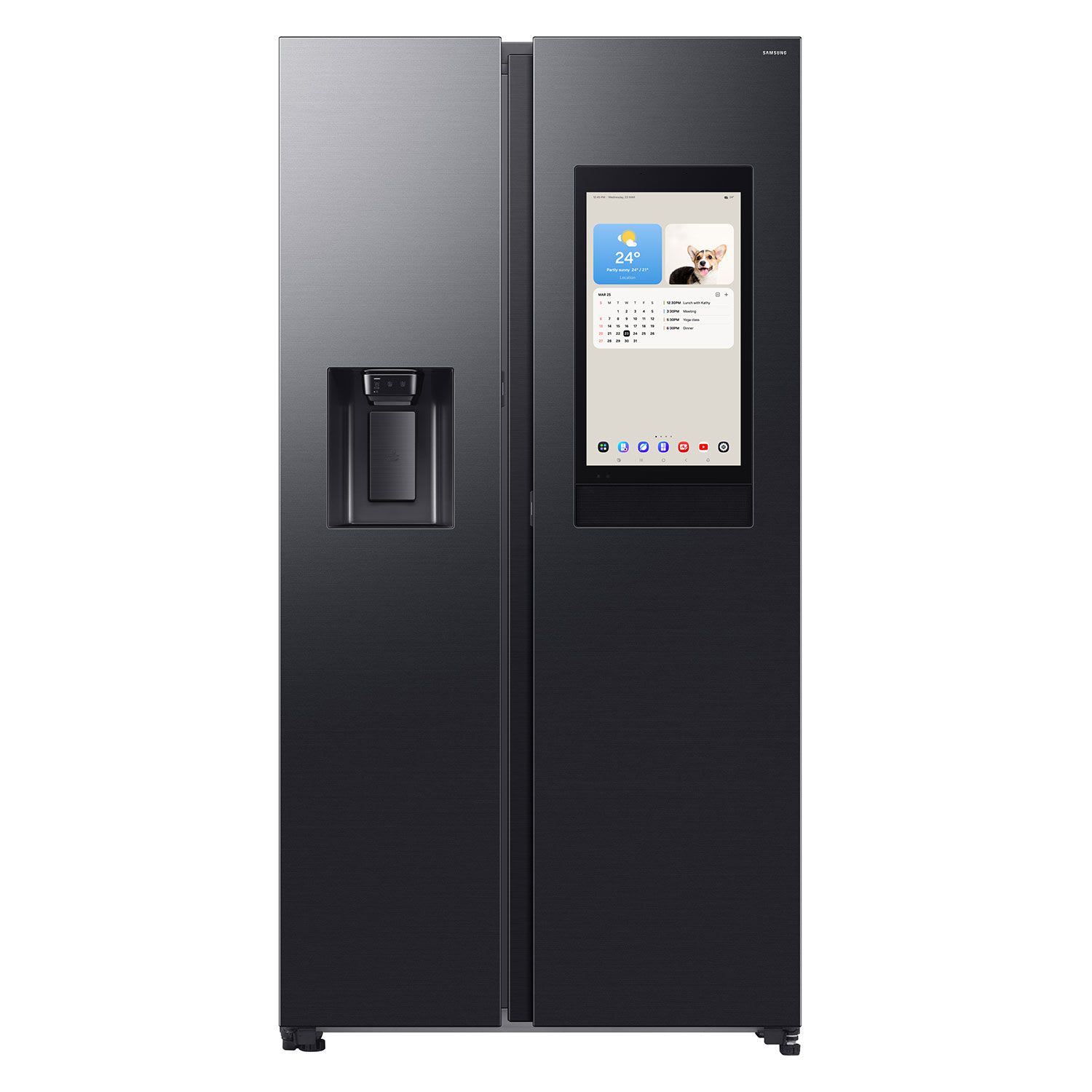 Samsung RS90F66BEFEF Ντουλάπα Black