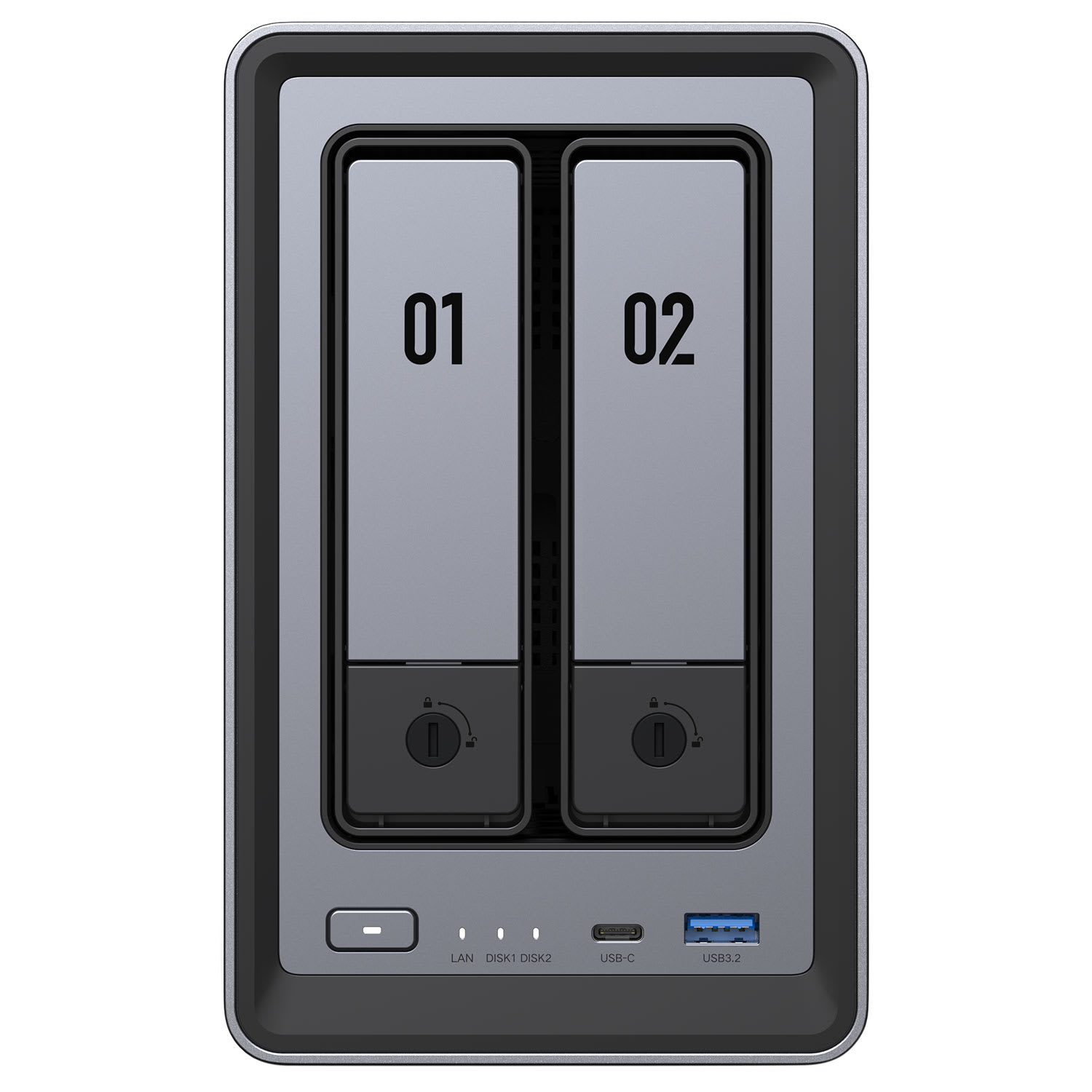 Ugreen DXP2800 NAS & 2x 8TB WD Red Plus | Plaisio.gr