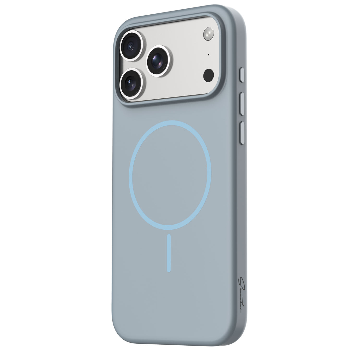 Θήκη Sentio iPhone 17 Pro Aeris Blue grey
