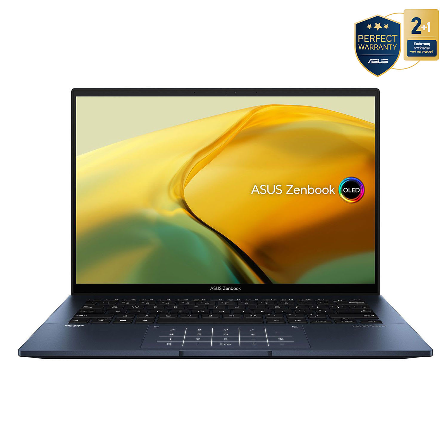 Asus Zenbook UX3405CA-OLED-SU752X Laptop 14″ OLED Αφής (Core Ultra 9 285H/32 GB/1 TB/Intel Arc Graphics/Windows 11 Pro)