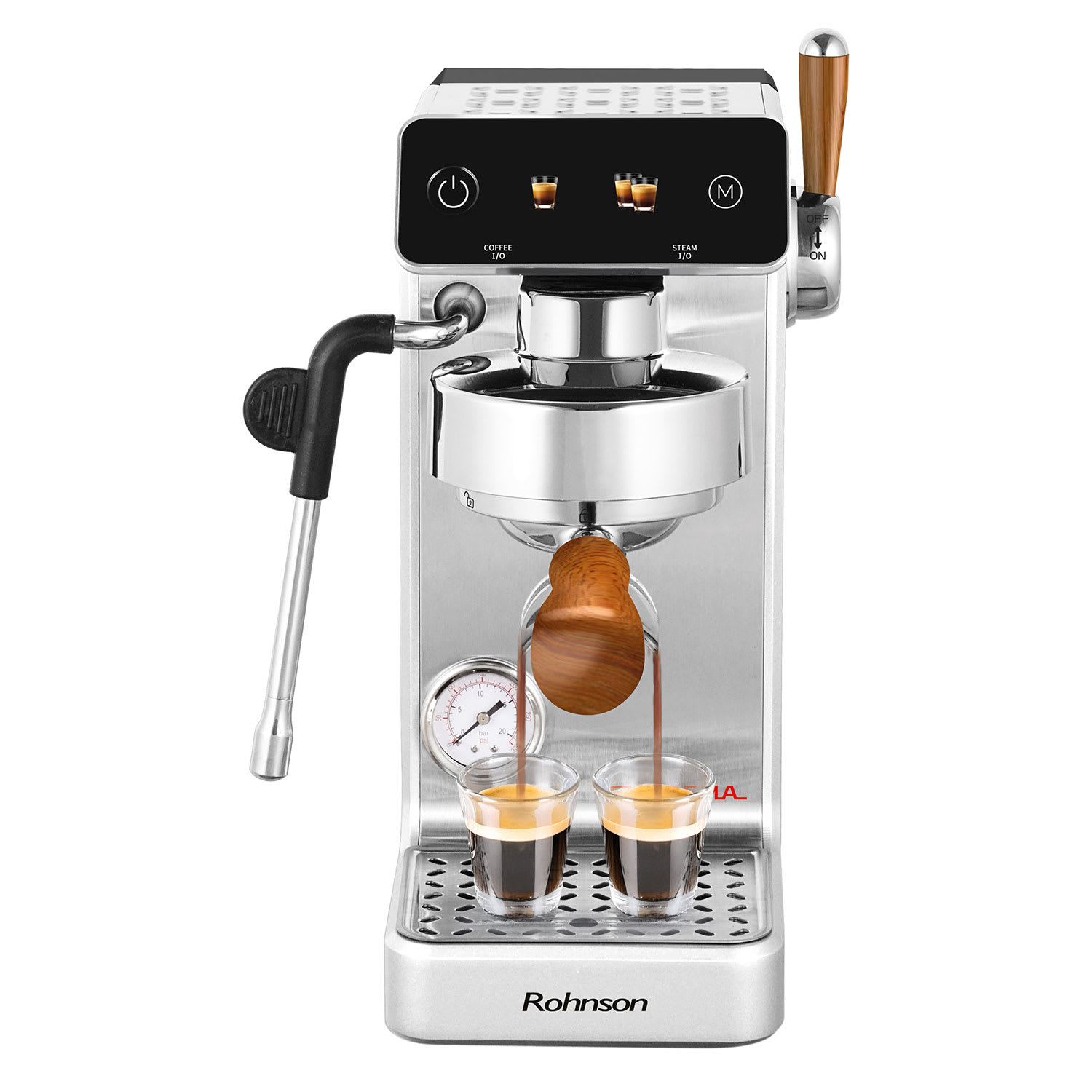 Rohnson Καφετιέρα Espresso Χειροκίνητη R-98300 Suprema
