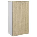 Μικρή εικόνα του Quadrifoglio Ερμάριο Oak 90x160cm ( Λευκός Σκελετός )