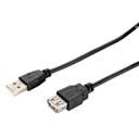 Μικρή εικόνα του Turbo-X Καλώδιο USB2.0 Προέ.Type A M/F 5m