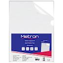 Μικρή εικόνα του Metron Δίφυλλο Α4 Πλαστικό 100τεμ.