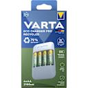 Μικρή εικόνα του Varta Φορτιστής Μπαταριών Eco Pro + 4 τμχ. ΑΑ 2.100mAh