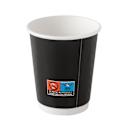 Μικρή εικόνα του Tefaco Ποτήρι Διπλότοιχο 250ml 25 τεμ. Μαύρο
