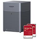 Μικρή εικόνα του Ugreen DH2300 NAS & 2x 8TB WD HDD Red Plus